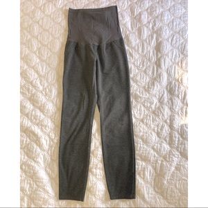 Gray maternity pants